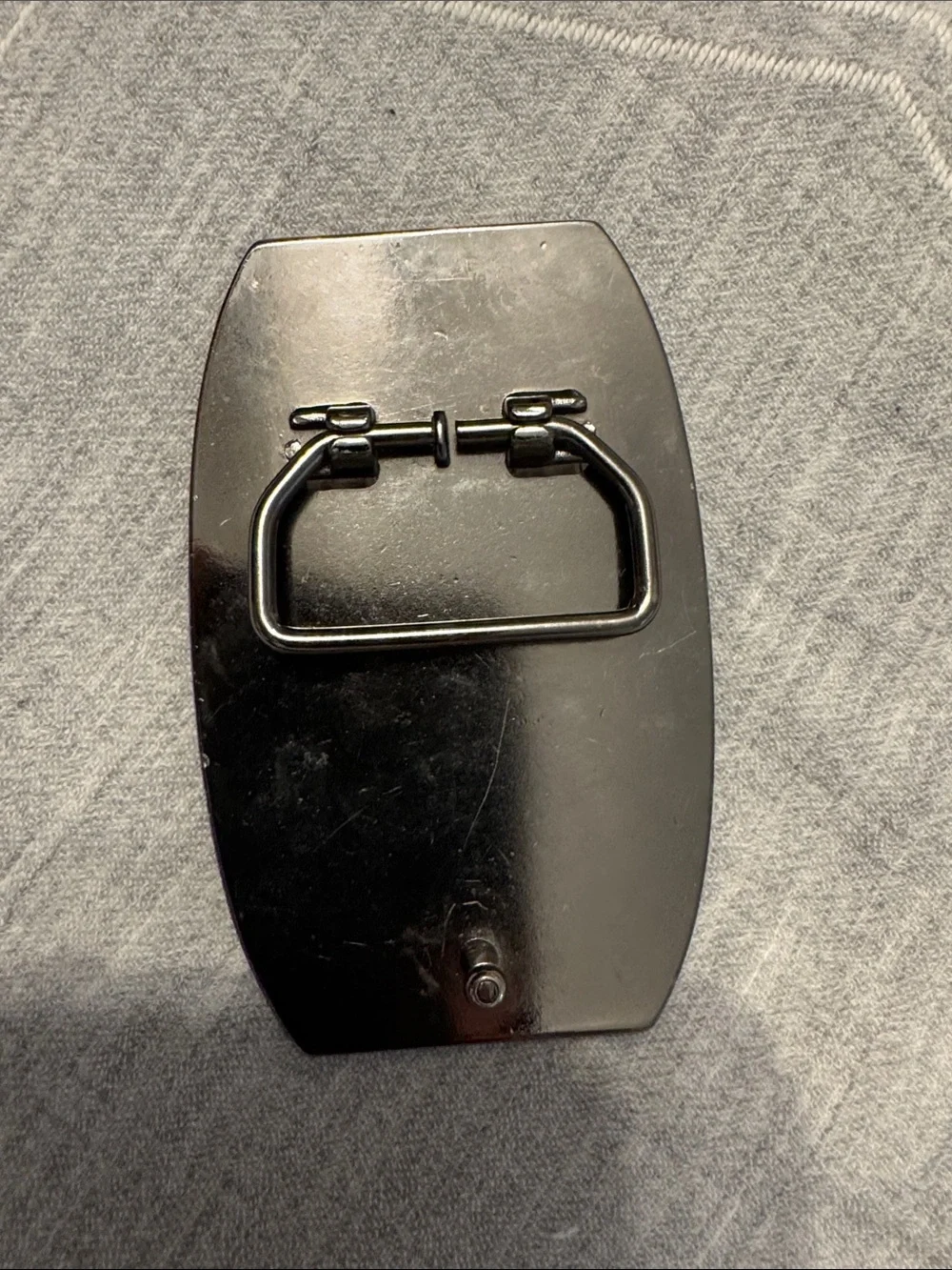 Men's Black Metal Eagle Belt Buckle - Unbranded